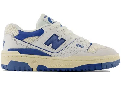 Pre-owned New Balance 550 Sneakers In Heron Blue/sea Salt