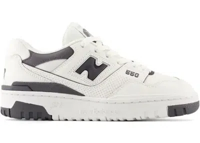 Pre-owned New Balance 550 Sneakers In White/anthracite