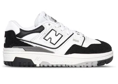 Pre-owned New Balance 550 Sneakers In White/black/rain Cloud In Multi