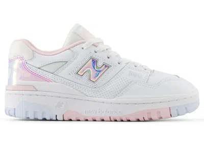 Pre-owned New Balance 550 Sneakers In White/rose Sugar In Multi