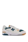 New Balance Two-tone Low-top Sneakers With Suede Details In Multicolor
