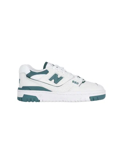 New Balance '550' Sneakers In White
