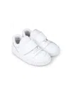 New Balance White Kids' 550 Logo-embossed Leather Low-top Trainers Eur 27.5 /9.5 Uk In White
