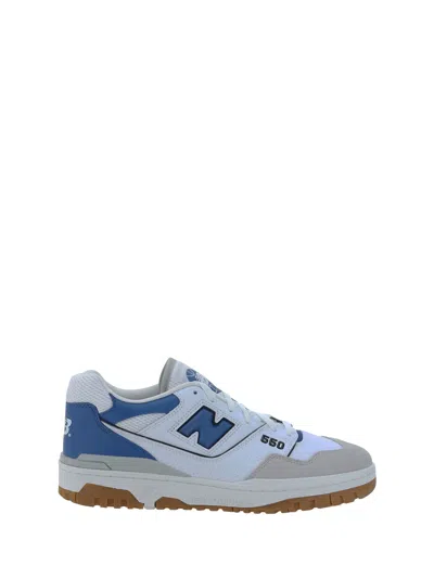 New Balance 550 Sneakers In White/blue