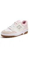 New Balance 550 Basketball Sneaker In Sea Salt/pink Granite