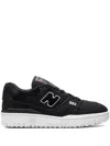New Balance 550 Suede Low-top Sneakers In Black