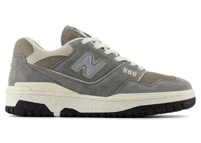 Pre-owned New Balance 550 Suede (women's) Sneakers In Slate Grey In Gray