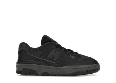 Pre-owned New Balance 550 Triple Sneakers In Black