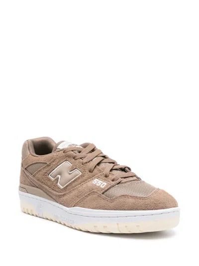 New Balance 550 Suede Sneakers In Brown