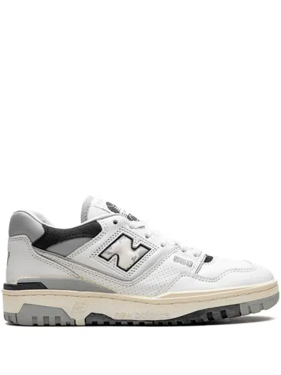 New Balance 550 "vintage White/black" Sneakers In 白色