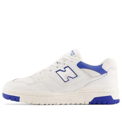 New Balance Unisex 550 In White/blue/grey