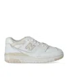 New Balance 550 White Cream Sneaker In White