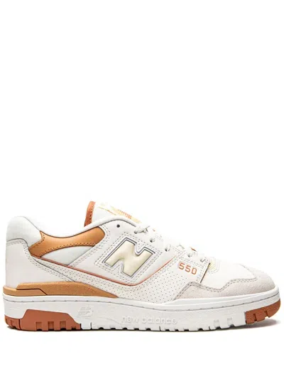New Balance Embossed-logo Low-top Sneakers In White