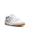 New Balance 550 Panelled Leather Sneakers In White