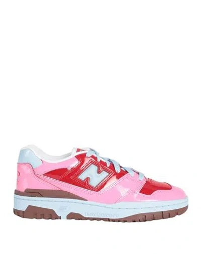 New Balance 550 Woman Sneakers Pink Size 7 Leather