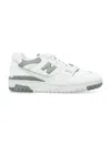 New Balance Woman Sneakers White Size 8 Leather, Textile Fibers In White Green