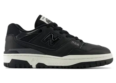 Pre-owned New Balance 550 (women's) Sneakers In Black/white