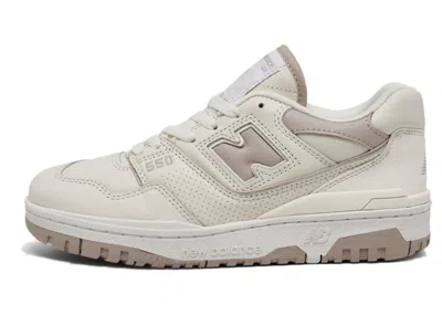Pre-owned New Balance 550 (women's) Sneakers In Sea Salt/moonrock/white