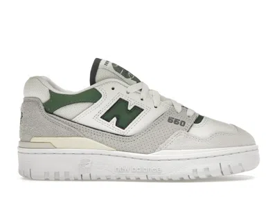 Pre-owned New Balance 550 (women's) Sneakers In Sea Salt/nori/timberwolf