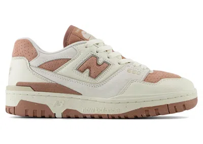 Pre-owned New Balance 550 (women's) Sneakers In Sea Salt/pink Sand In Multi