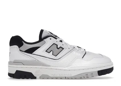 Pre-owned New Balance 550 (women's) Sneakers In White/black/grey