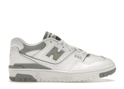 Pre-owned New Balance 550 (women's) Sneakers In White/juniper