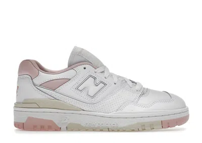 Pre-owned New Balance 550 (women's) Sneakers In White/pink/cream In Multi