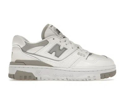 Pre-owned New Balance 550 (women's) Sneakers In White/rain Cloud In Multi