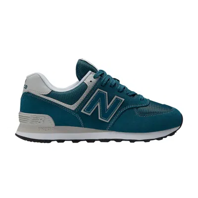 Pre-owned New Balance 574 'alpine Green' In Teal