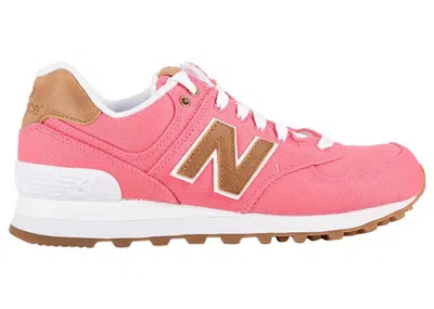 Pre-owned New Balance 574 Beewax (women's) Sneakers In Pink/brown In Multi