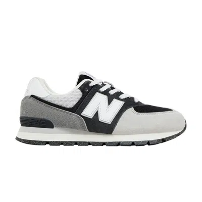 Pre-owned New Balance 574 Big Kid 'blacktop White' | Kid's Size 7
