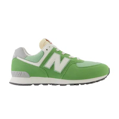 Pre-owned New Balance 574 Big Kid 'chive' | Green | Kid's Size 6