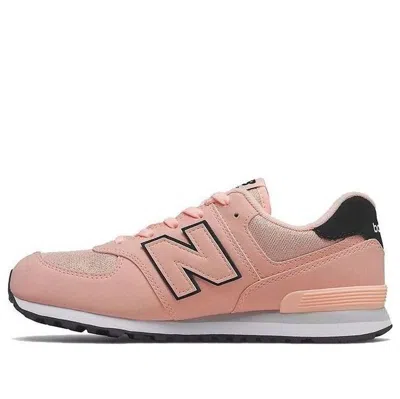 New Balance 574 Big Kid 'fashion Metallic - Cloud Pink'