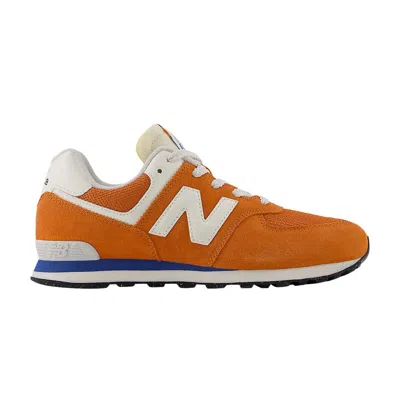 Pre-owned New Balance 574 Big Kid 'infield Clay' | Orange | Kid's Size 5
