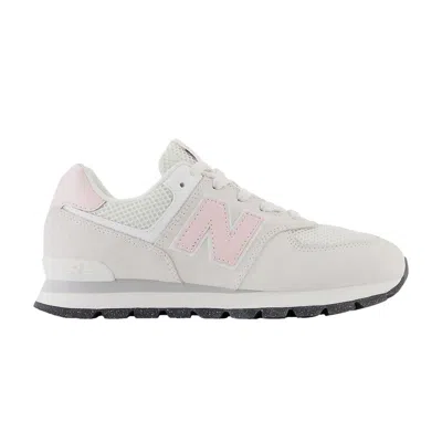 Pre-owned New Balance 574 Big Kid 'reflection Shell Pink' | Grey | Kid's Size 6.5