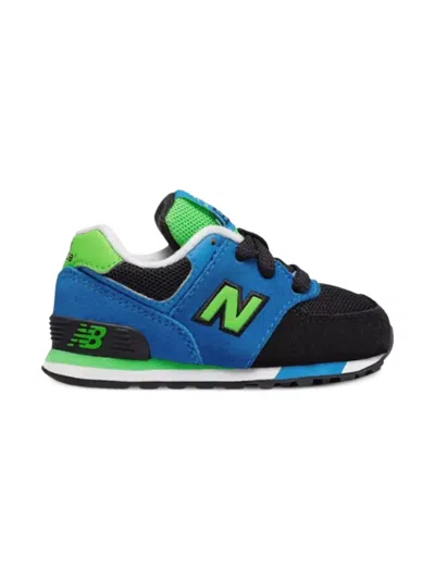New Balance Kids' 574 "blue/green" Sneakers