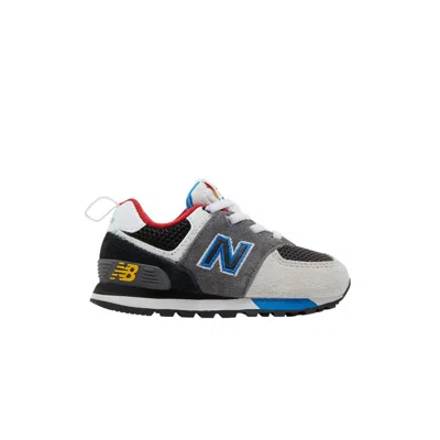 Pre-owned New Balance 574 Bungee Toddler 'magnet Serene Blue' | Grey | Infant Size 4 In Gray