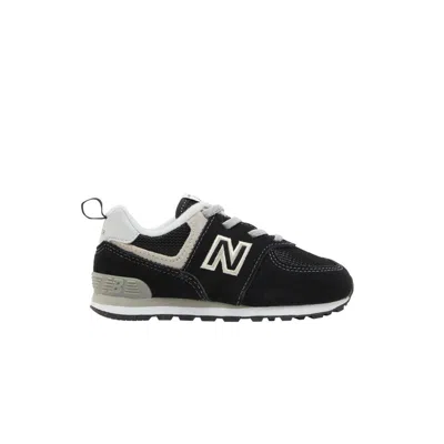 Pre-owned New Balance 574 Bungee Toddler Wide 'core Pack - Black White' | Infant Size 3