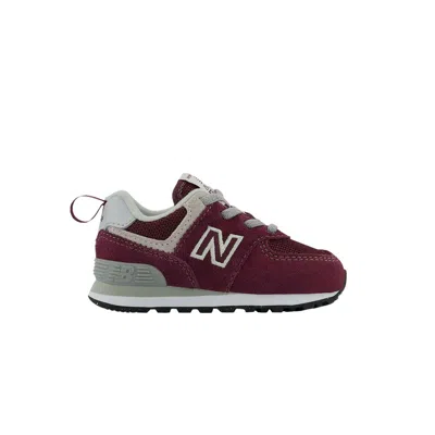 Pre-owned New Balance 574 Bungee Toddler Wide 'core Pack - Burgundy' | Red | Infant Size 7