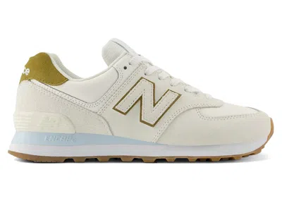 Pre-owned New Balance 574 Calia (women's) Sneakers In Blue/green In Multi