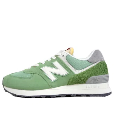 New Balance 574 In Green/white