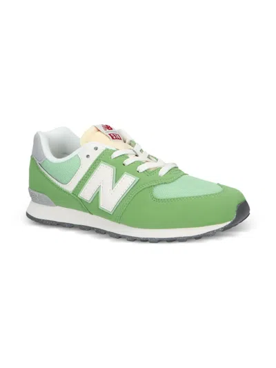 New Balance Kids' 574 "chive" Sneakers In Green