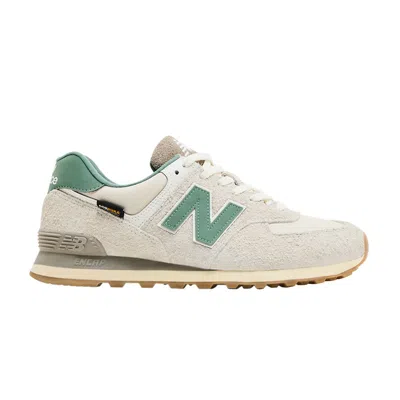 Pre-owned New Balance 574 'cordura Pack - Calcium New Spruce' | Cream | Men's Size 11.5 In White