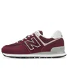 New Balance Burgundy 574 Core Sneakers