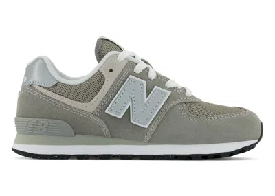 Pre-owned New Balance 574 Core Sneakers In Grey/white