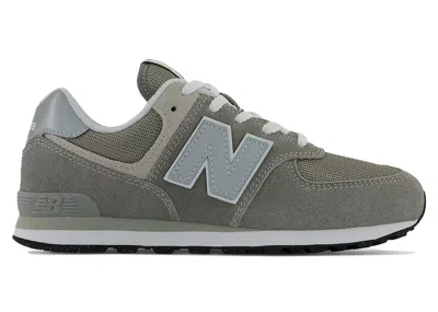 Pre-owned New Balance 574 Core Sneakers In Grey/white
