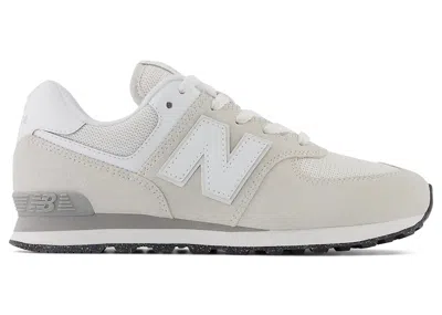 Pre-owned New Balance 574 Core Sneakers In Nimbus Cloud/white