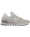 New Balance Streamlined Mesh Sneakers With Reinforced Rubber Outsole In Grey