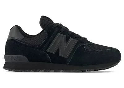 Pre-owned New Balance 574 Core Triple Sneakers In Black