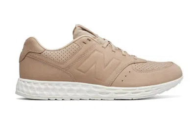 Pre-owned New Balance 574 Fresh Foam Tan White In Tan/white